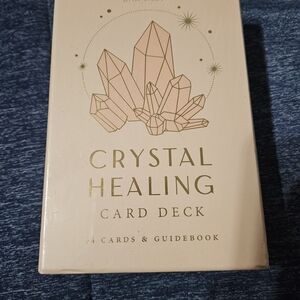 Crystal Healing Card Deck - Pink and Gold